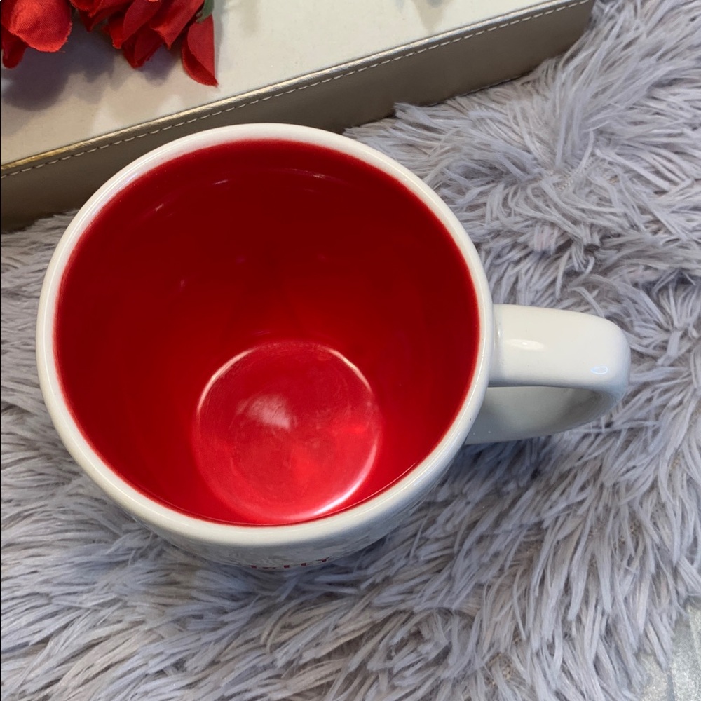 🌹Rae Dunn “Jolly” • Large White Ceramic Coffee Mug - Picture 5 of 7